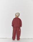 Main Story - crew sweatshirt - burgundy
