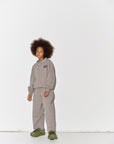 Main Story - polo sweatshirt - driftwood
