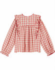 Emile et Ida - kids - vichy blouse - gingham