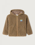 American Vintage - hoktown teddy jacket - muscade