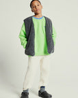 American Vintage - hoktown teddy bodywarmer - jonquille