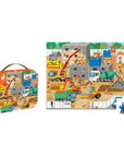 Janod - construction site puzzle - 36 pcs