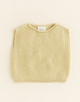 Hvid - wool vest - baby - harvey - light yellow