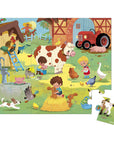 Janod - puzzle a day - farm - 24 pcs