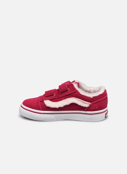 Vans - old skool V - toddler - sherpa pop cherrie jubil