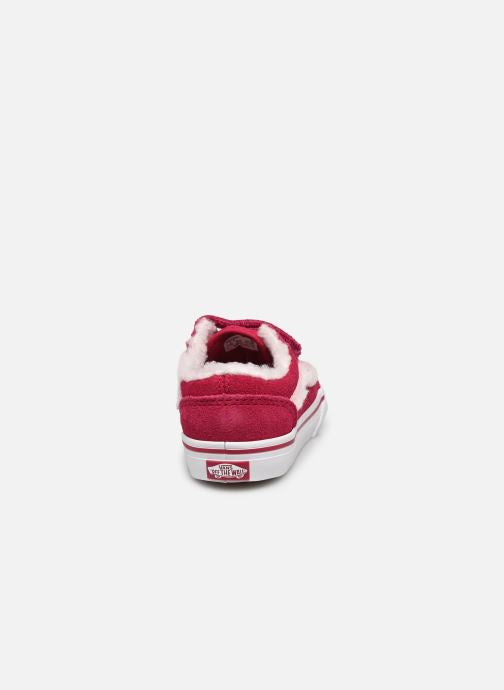 Vans - old skool V - toddler - sherpa pop cherrie jubil