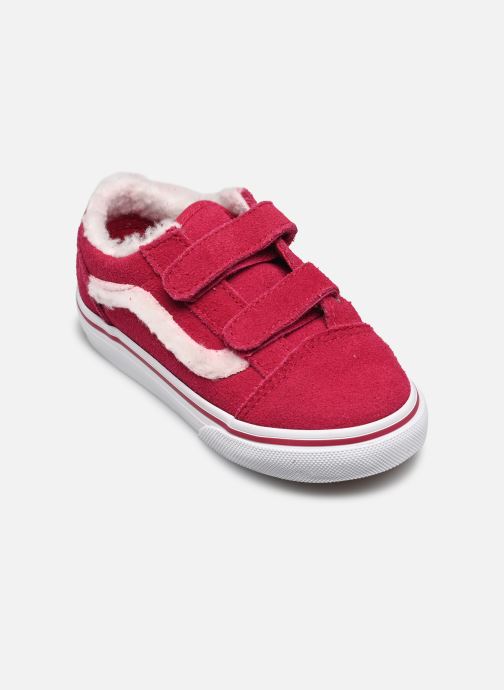 Vans - old skool V - toddler - sherpa pop cherrie jubil