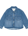 Brunobruno nation - nohr denim shirt - mid blue