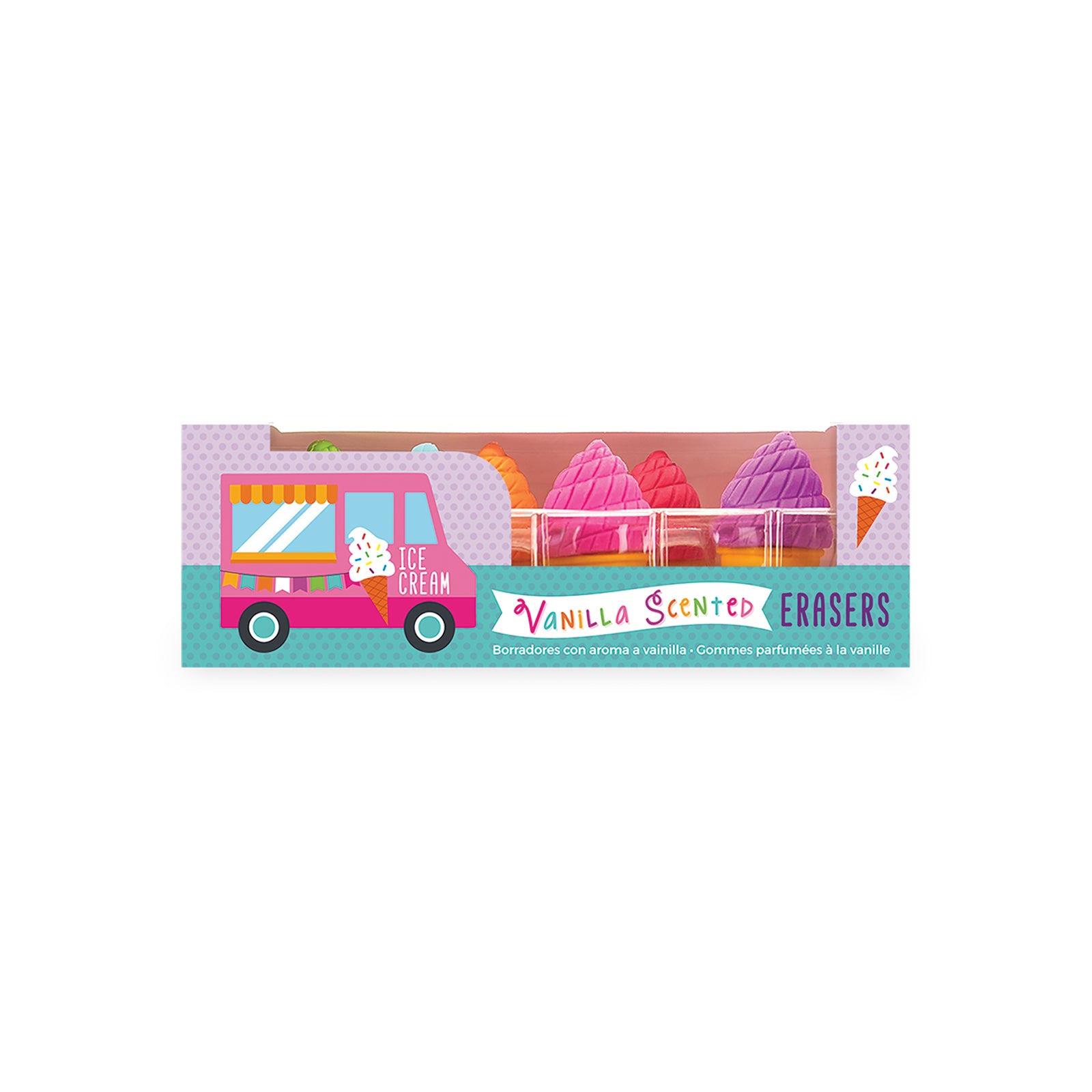 Ooly - petite sweets - ice cream scented erasers