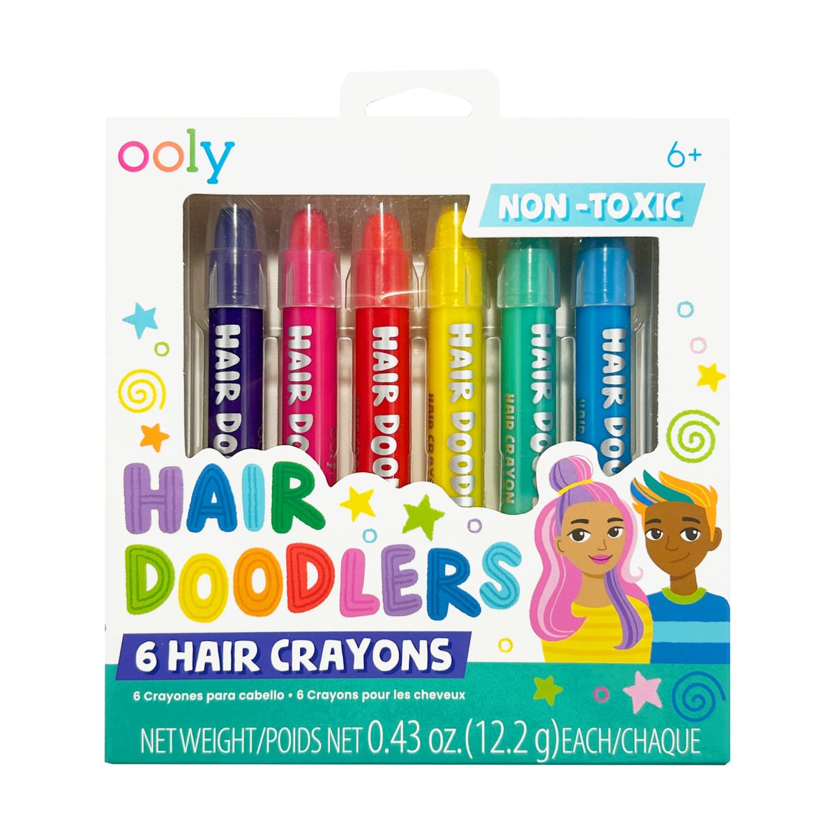 Ooly - hair doodlers - hair crayons