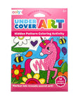 Ooly - Undercover Art Hidden Patterns Coloring Activity - Unicorn Friends