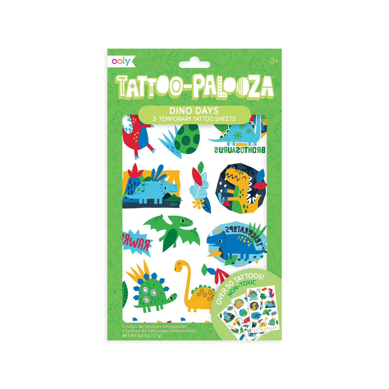 Ooly - tattoos - palooza - dino days