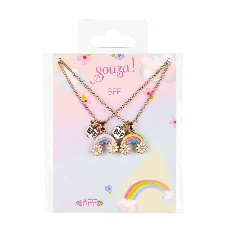 Souza - 2pack BFF necklaces - rainbow