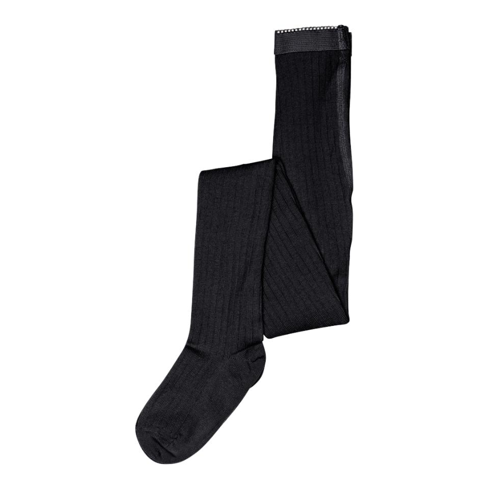 Mp Denmark - wool rib tights - 128 8 - black