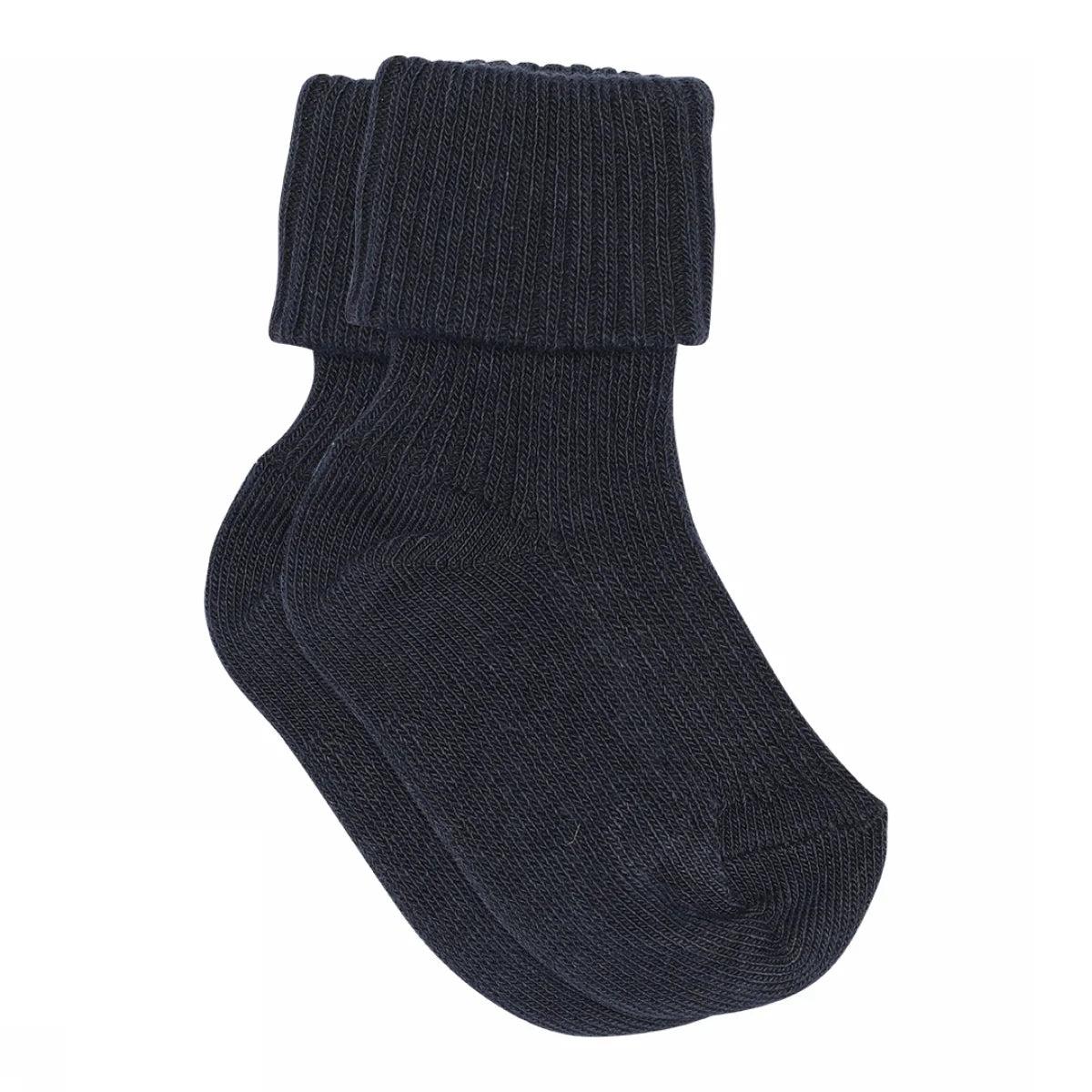 MP Denmark - cotton rib baby socks - 533 - navy