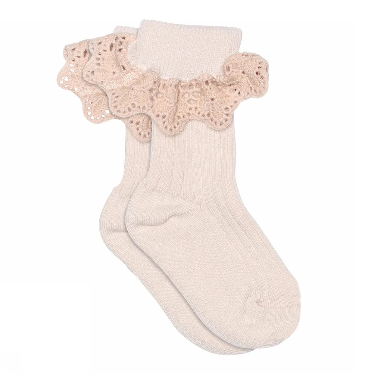 MP Denmark - lisa lace baby socks - 57054 - cherry blossom