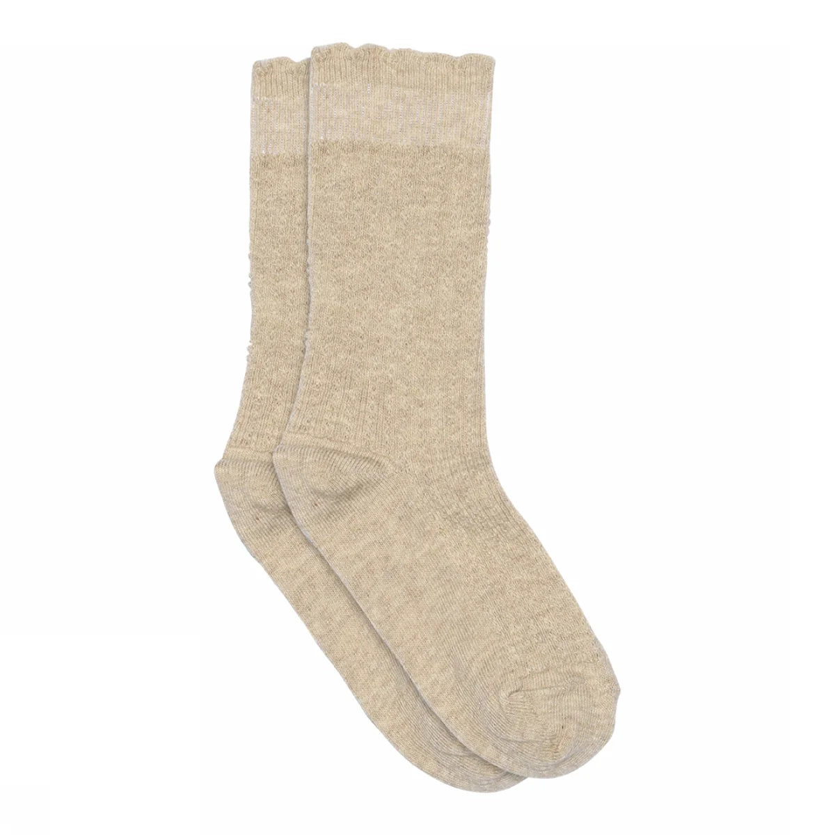 MP Denmark - inger knee socks - 67007 - beige melange