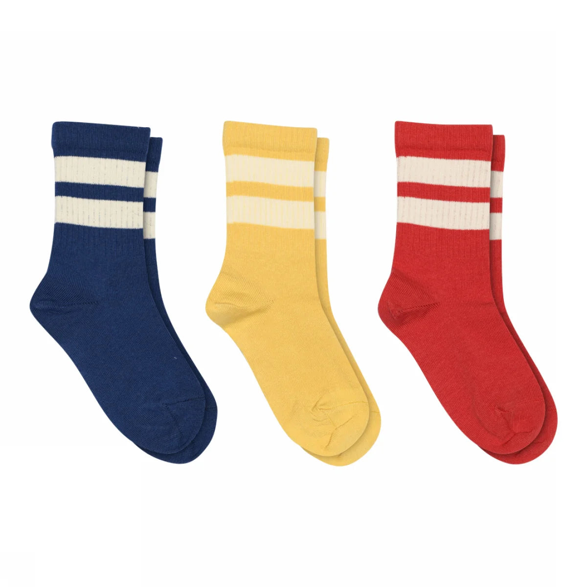 MP Denmark - anker socks 3pack - 79275 - misted yellow