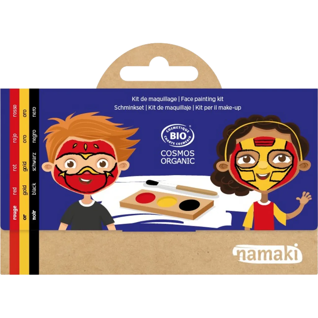 Namaki - face painting kit - red/yellow/black