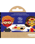 Namaki - face painting kit - red/yellow/black