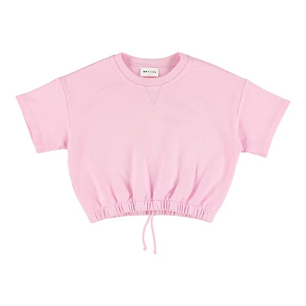 Morley - weasel - agna - cropped sweat - rose