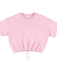 Morley - weasel - agna - cropped sweat - rose