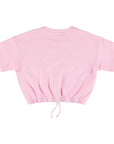 Morley - weasel - agna - cropped sweat - rose