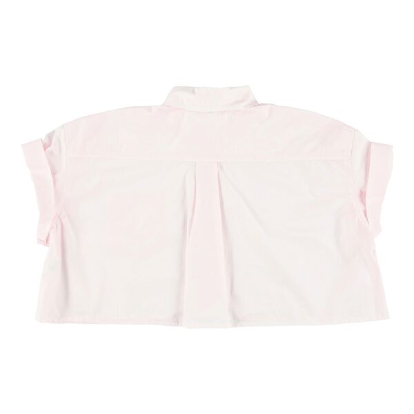 Morley - weekend - cropped oversized shirt - rose