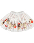 Morley - wizz - skirt with elastic waistband - kittens rose