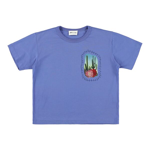 Morley - vem - cactus t-shirt - ultramarine