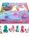 Zimpli - 6pack baff bombz - unicorn surprise