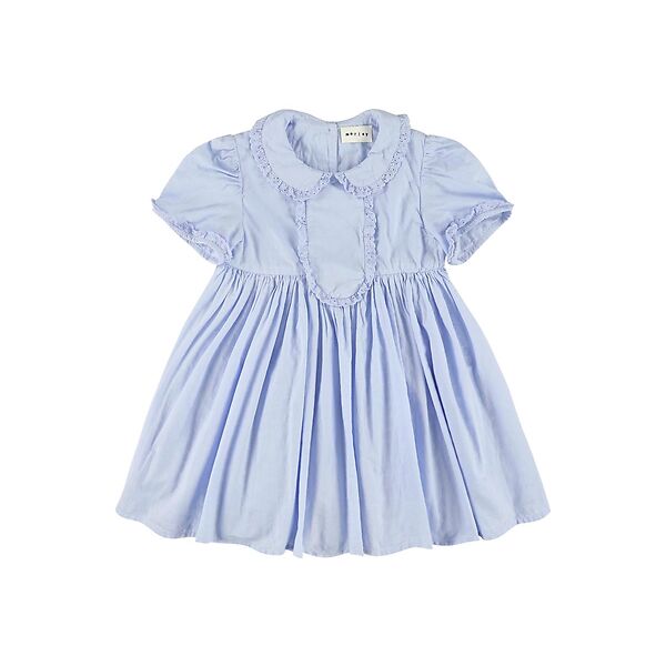 Morley - wuxy - dress with lace ribbon - sky