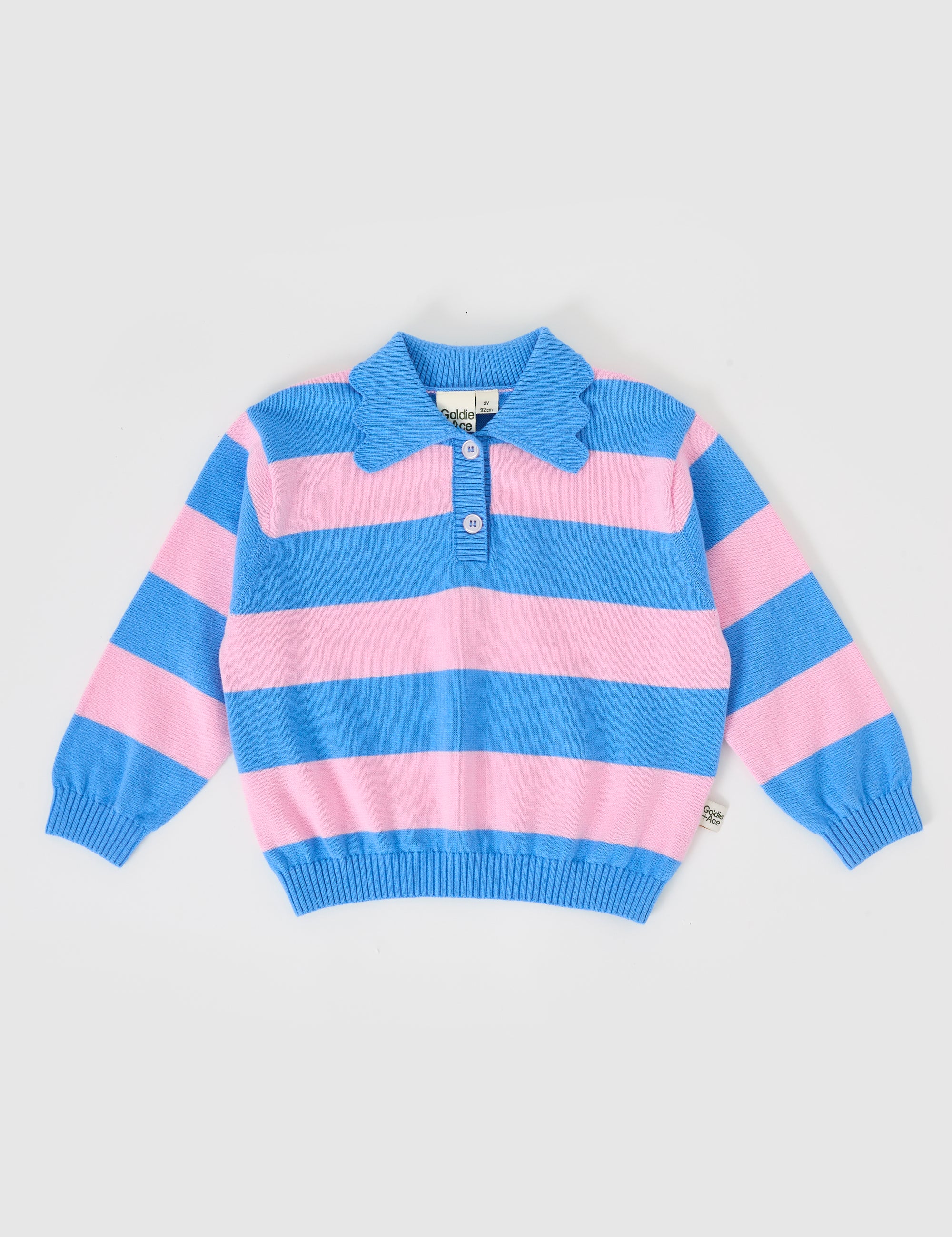 Goldie + Ace - ava collared knit polo