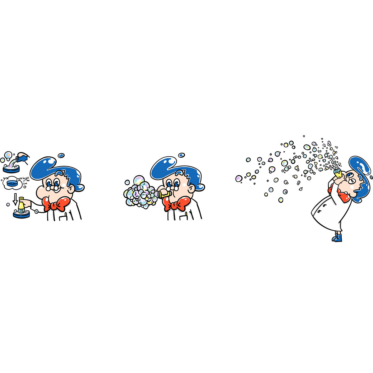 Uncle Bubble - fun confetti bubbler