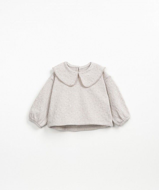 Play up - baby - girly jersey sweater - gres