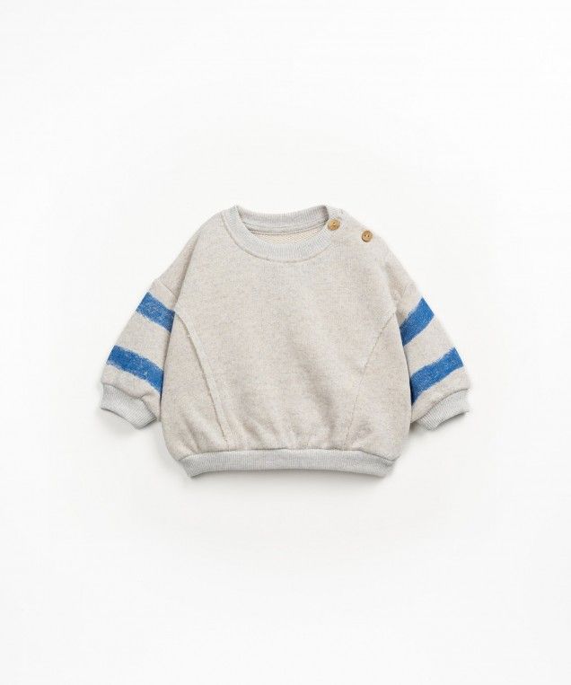 Play up - baby - fleece sweater - gres