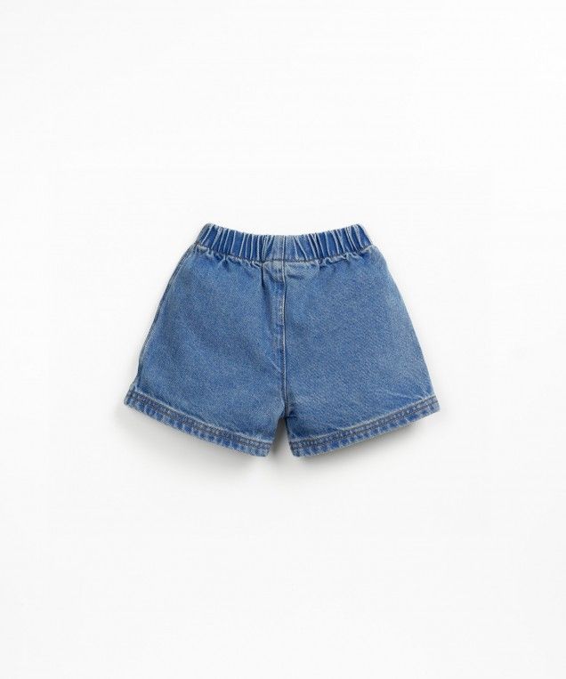 Play up - baby - denim shorts - blue