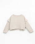 Play up - kids - set - embellished jersey sweater + short - gres