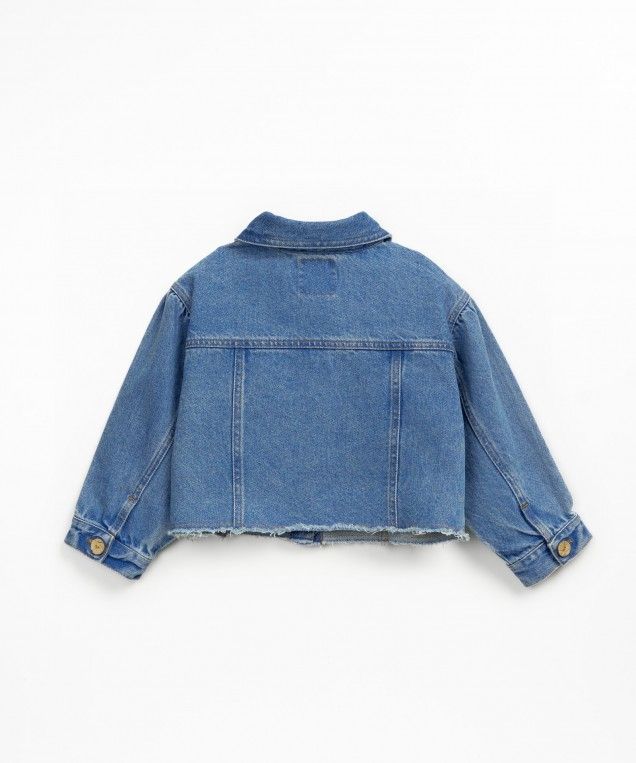 Play up - kids - denim jacket - blue