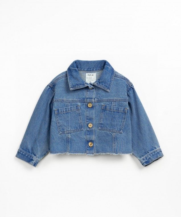 Play up - kids - denim jacket - blue