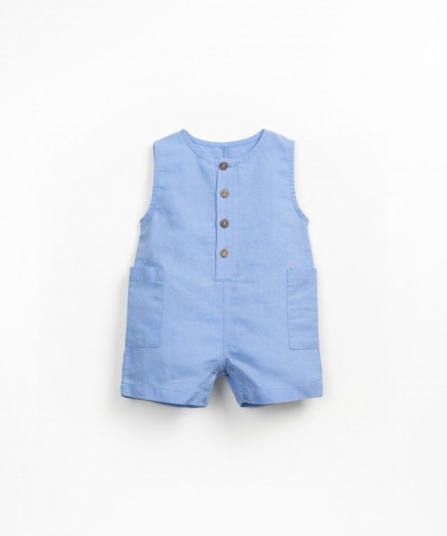 Play up - baby - woven jumpsuit - soul