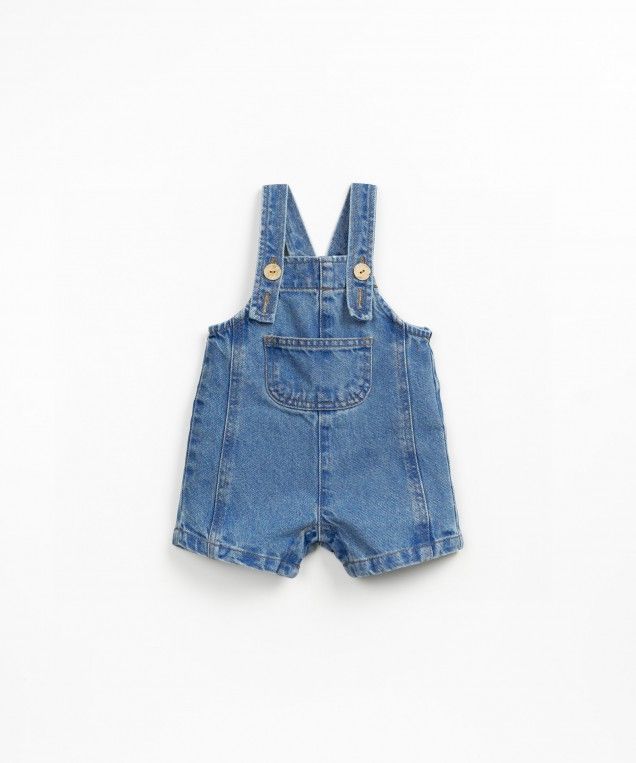 Play up - baby - denim dungaree - blue