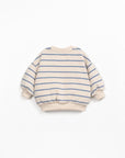 Play up - baby - striped sweatshirt - watercolor