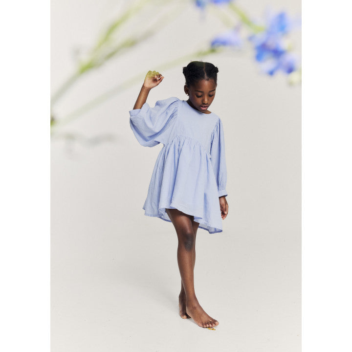 Morley - ulla - balloonsleeves dress - sky