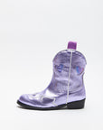 Maison Mangostan - sweetheart boots - lilac