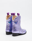 Maison Mangostan - sweetheart boots - lilac