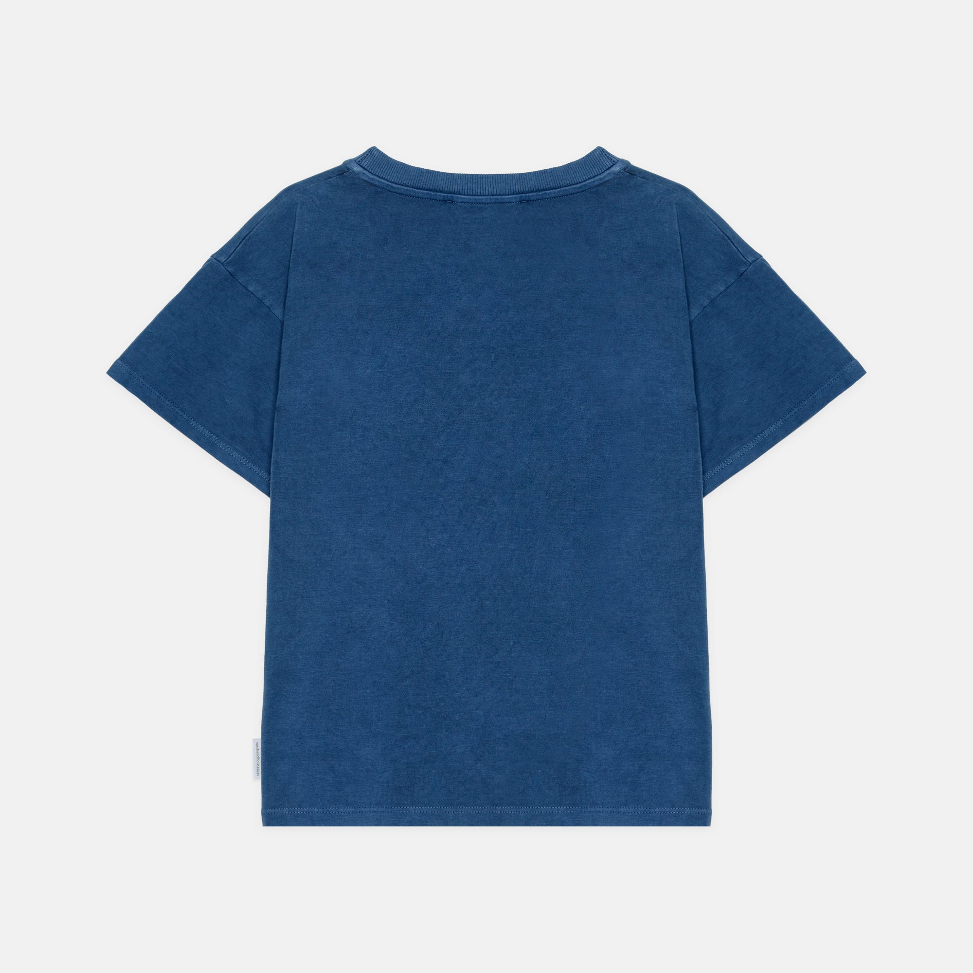 Weekend house kids - the house t-shirt - vintage blue