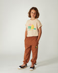 Weekend house kids - the house t-shirt - sand