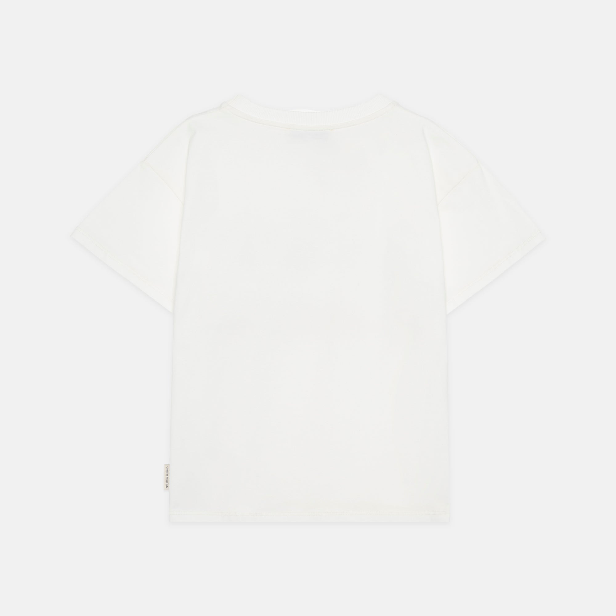 Weekend house kids - lazy dog t-shirt - white