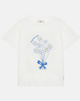 Weekend house kids - bouquet t-shirt - white